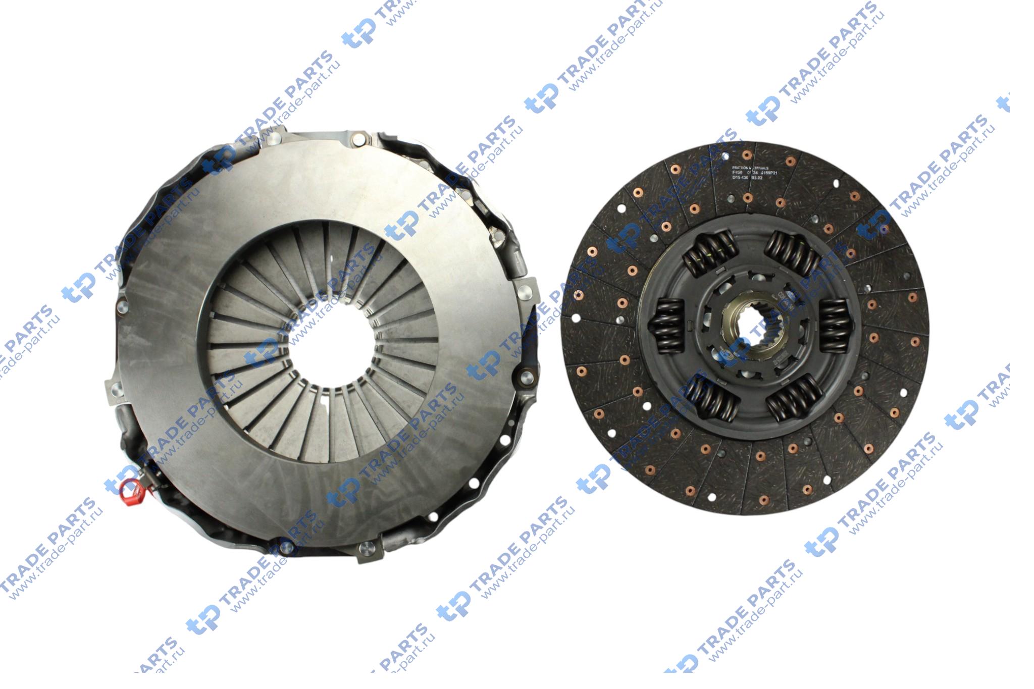 Реальная фотография комплект сцепления mb om471 g211-12 430 mm. adjustable kit