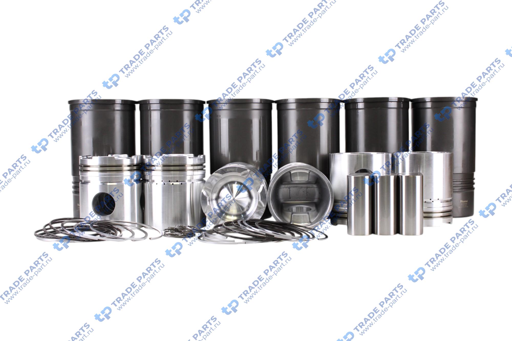Реальная фотография поршневая группа nt855 3076811 huatai