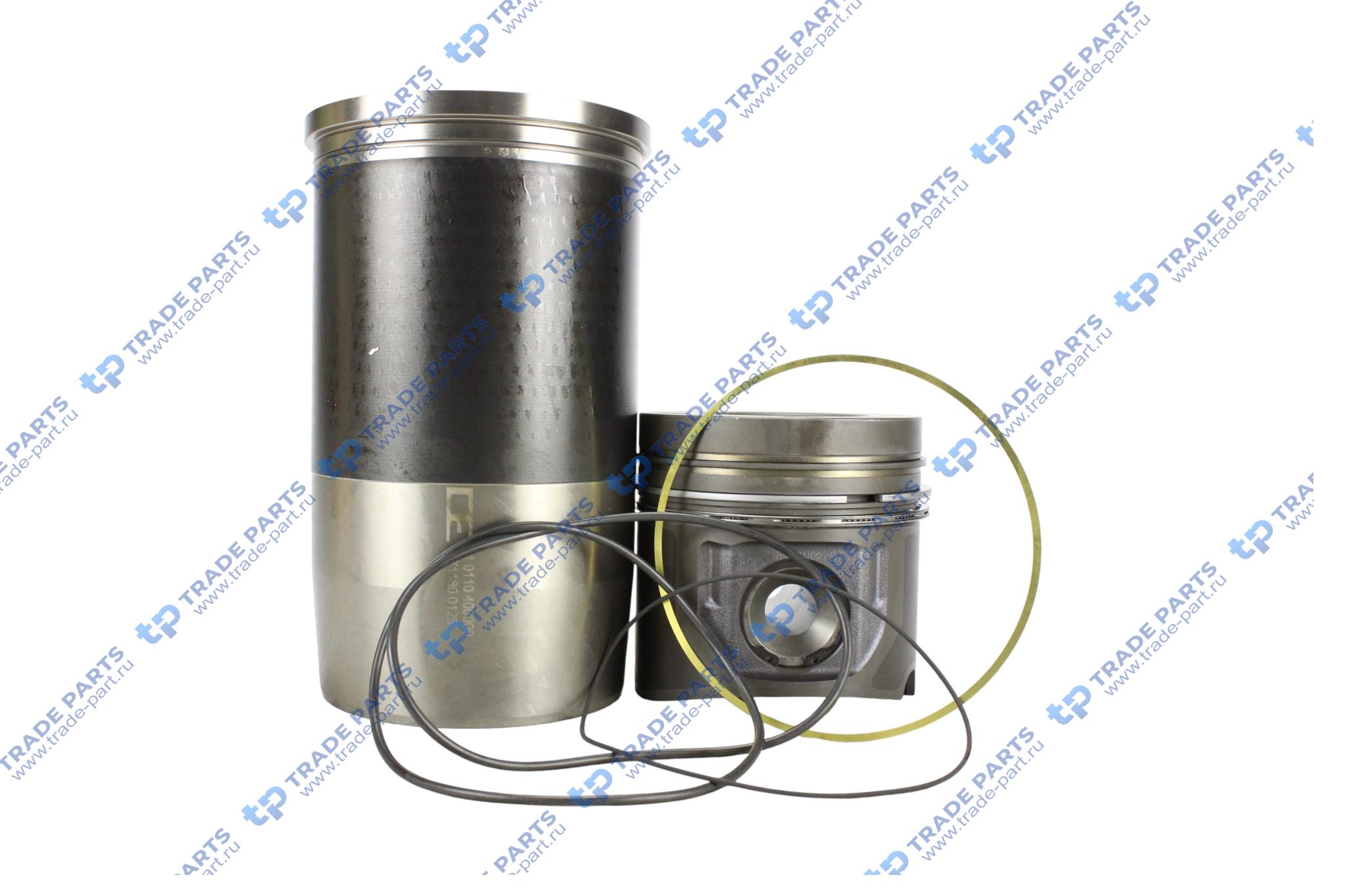 Реальная фотография поршневая в сборе mb om441 la euro 2 d128.0 std (442 030 11 37)