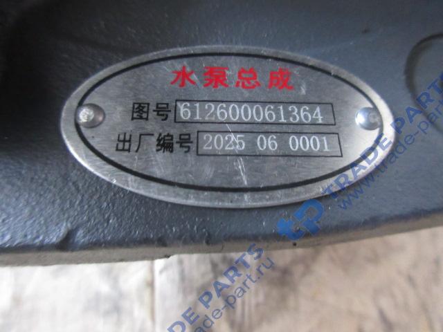 Реальная фотография насос водяной wp10 ручейковый шкив shaanxi 612600061364