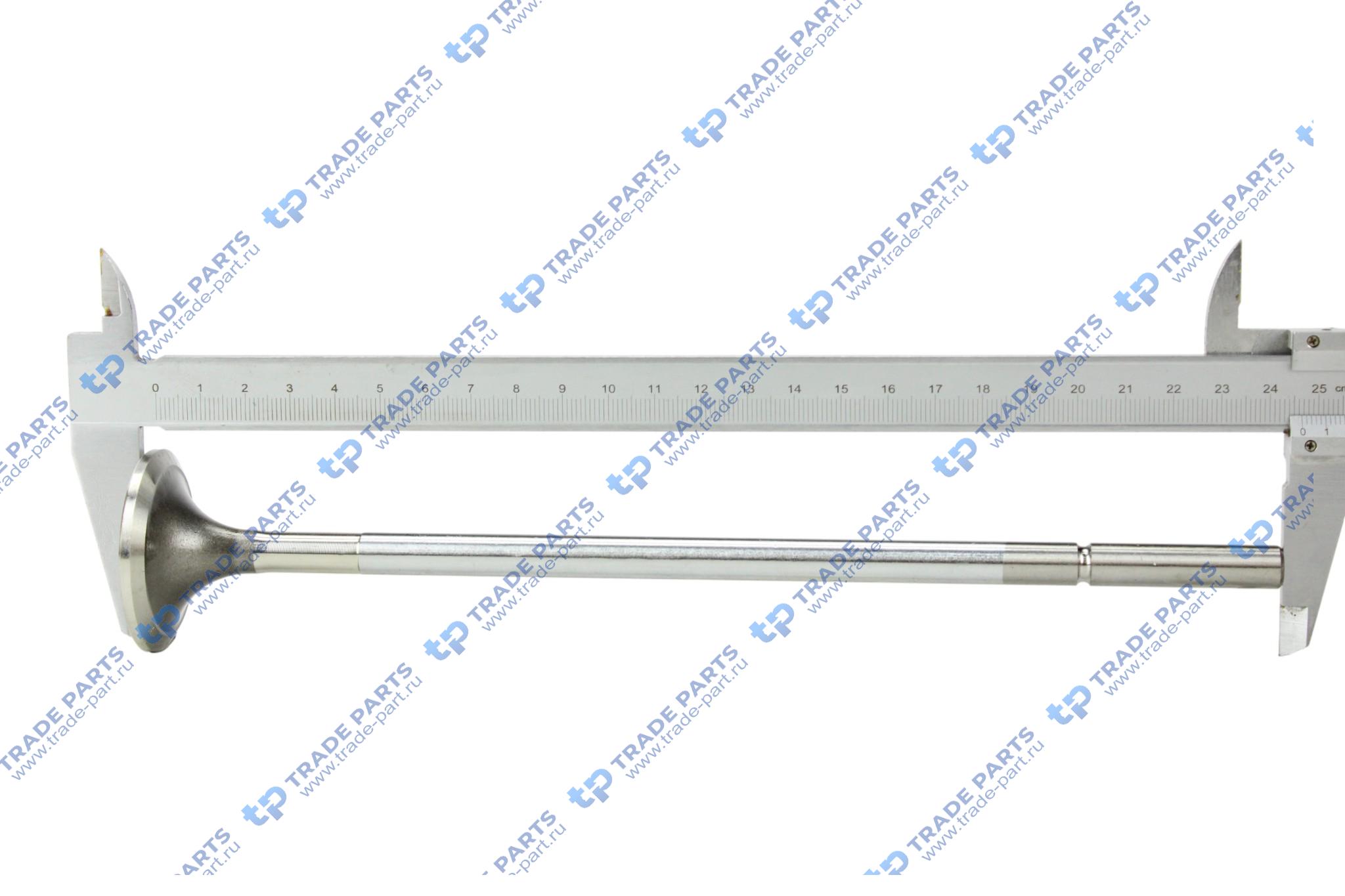 Реальная фотография клапан выпускной 45x9.5x246.5 29° mb actros om471/472 material 21-4n