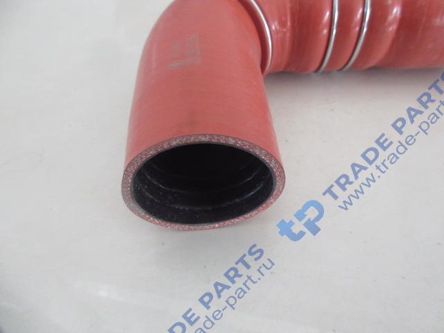 Реальная фотография патрубок радиатора нижний shacman x6000 x3000 d=60 d=75 dz9x259535054