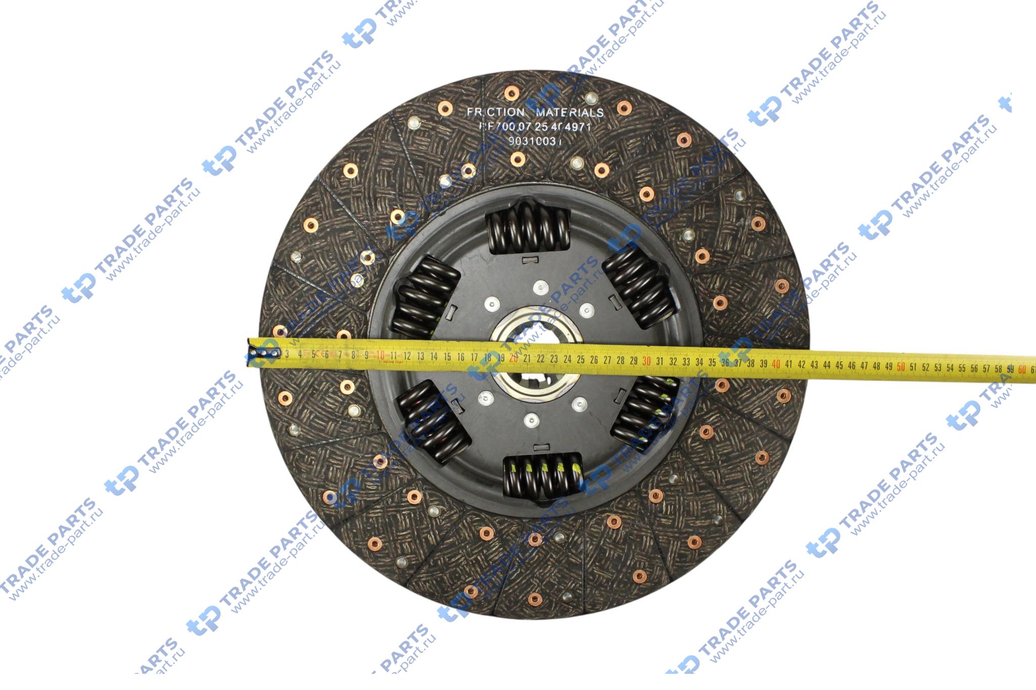 Реальная фотография диск сцепления sachs daf xf106 и iveco stralis 430gtz 2-10n