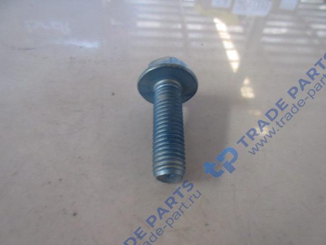 Реальная фотография болт m12x40*10.9 шестигранный фланцевый sitrak mc11/mc13 качество о