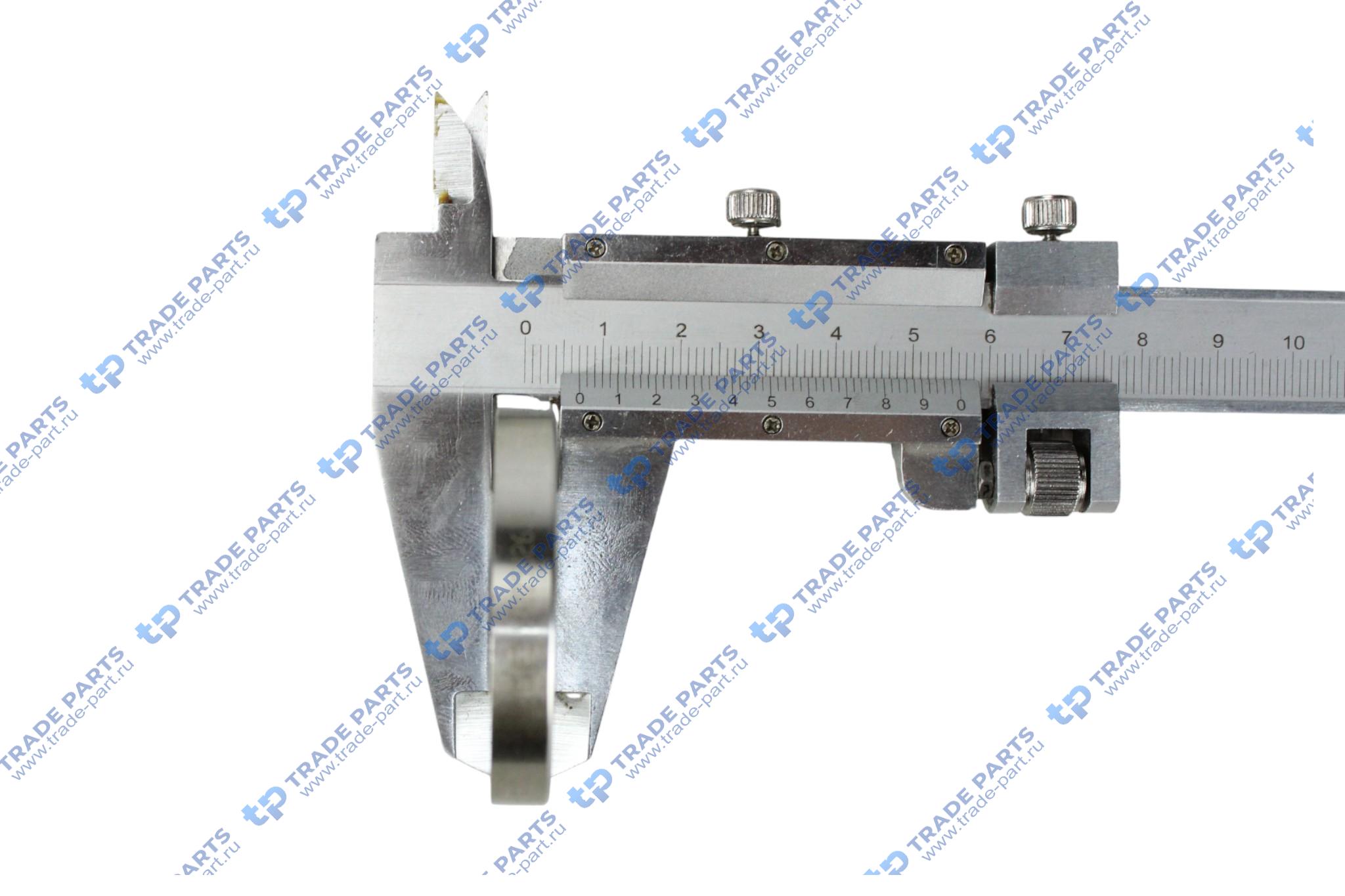 Реальная фотография седло клапана выпускного ex mb actros, axor 47,4x40,4x7 30гр.