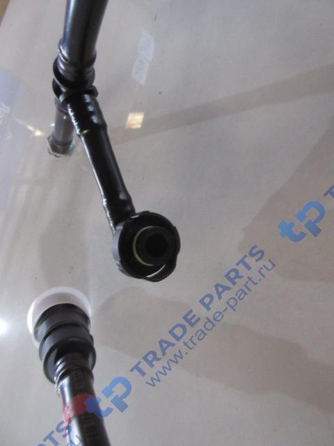 Реальная фотография трубка топливного фильтра (обратки) sitrak качество о