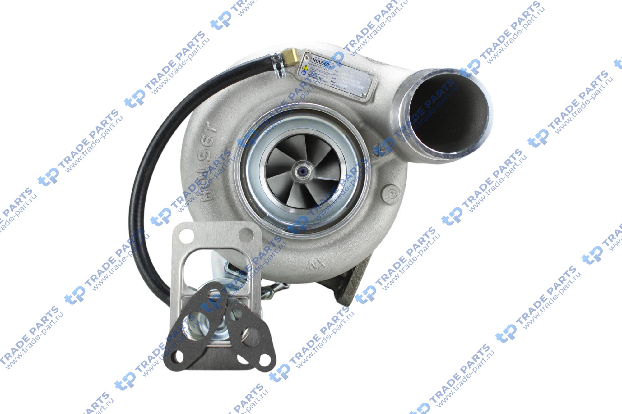Турбокомпрессор J6 350 л.с. FAW-3252 HX40W 2011 5 болтов D=100mm качество А+