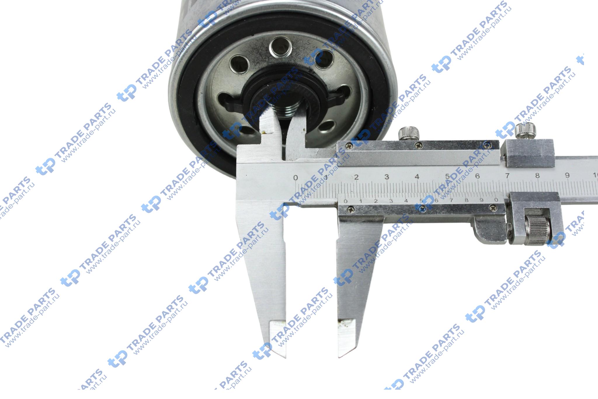 Реальная фотография фильтр топливный со сливом cummins 6c, 6ct series