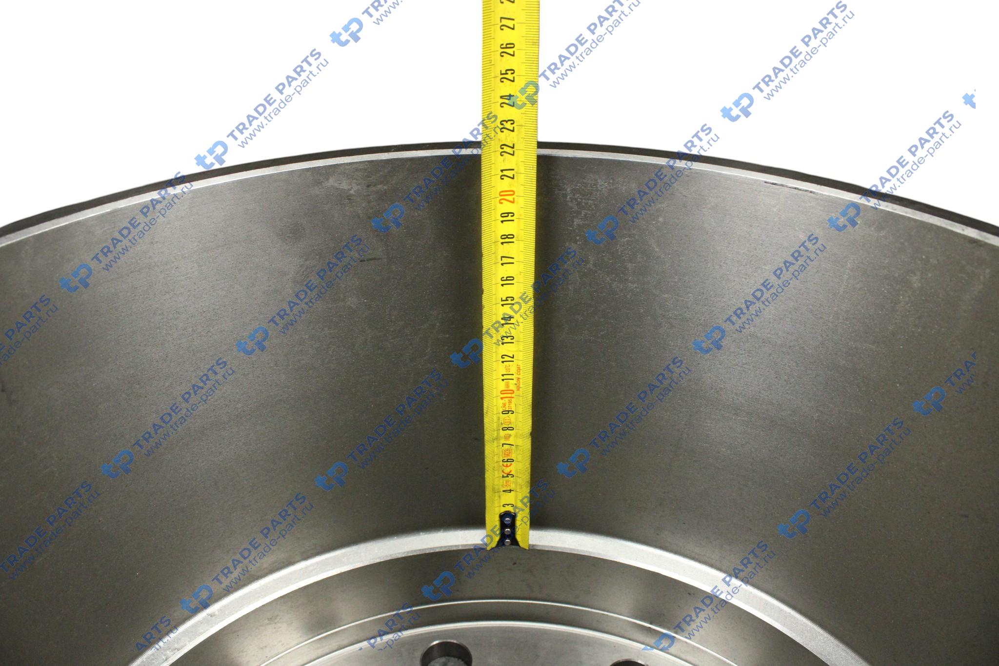 Реальная фотография барабан тормозной volvo 410x200 (задний) f12/fh12 пр-во турция