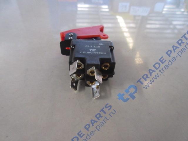 Реальная фотография аварийный выключатель питания внутренний howo t5g, sitrak c7h