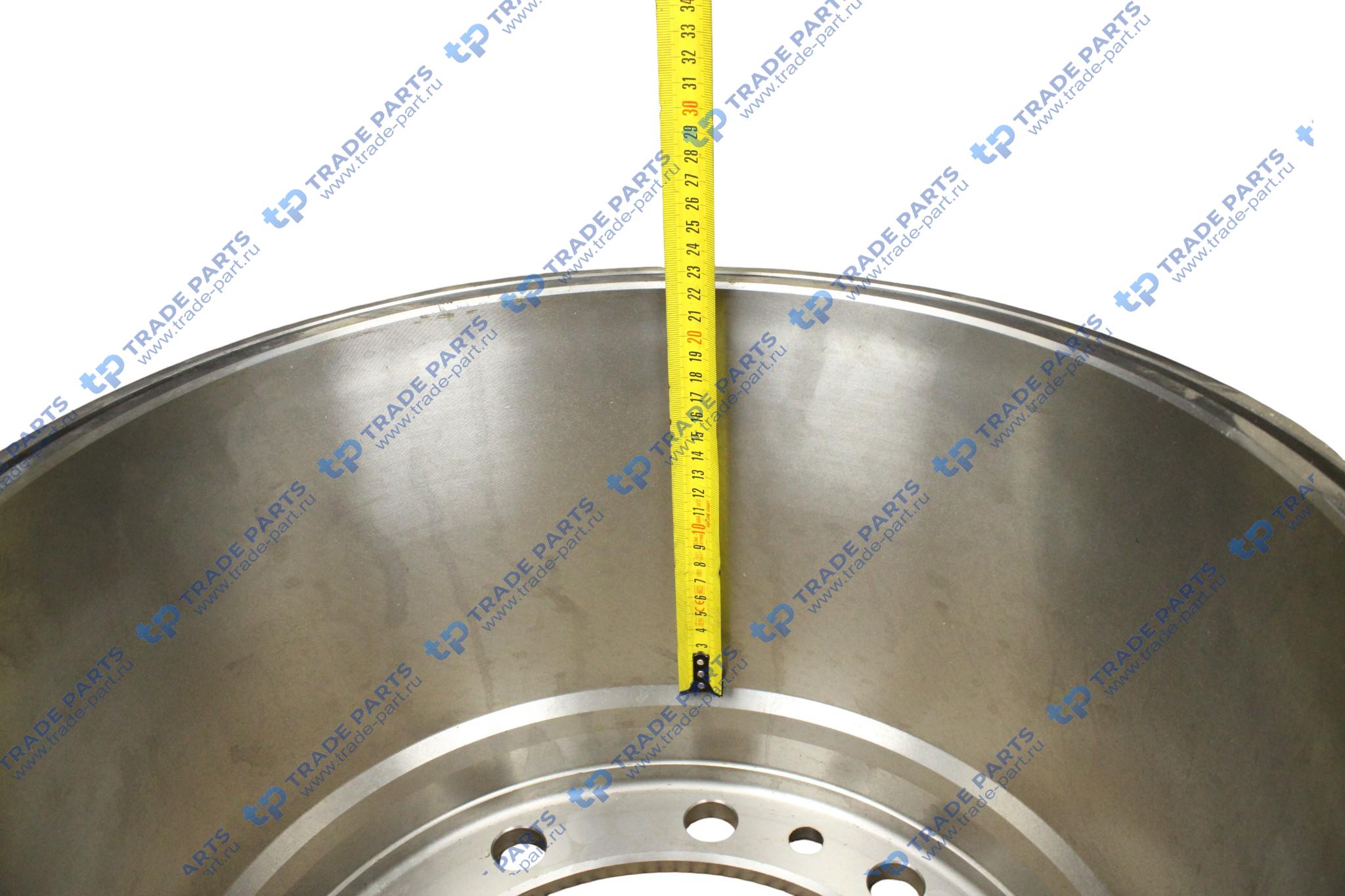 Реальная фотография барабан тормозной 410x225/230 h=306 d=282/335 n10x28 omn volvo fh/fl/fm 10-12 задний пр-во турция