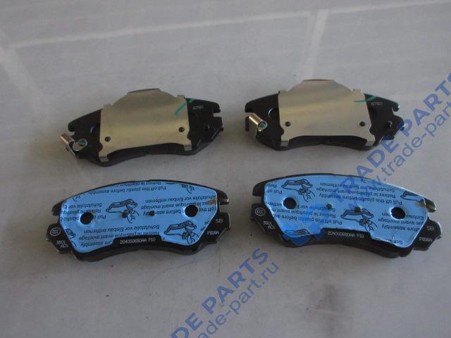 Реальная фотография колодки передние chery tiggo 7 pro/7 pro max