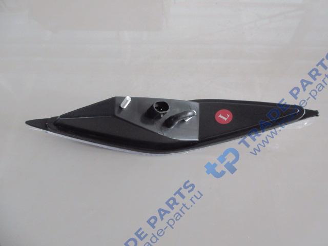 Реальная фотография фонарь на козырек x3000, белый, левый