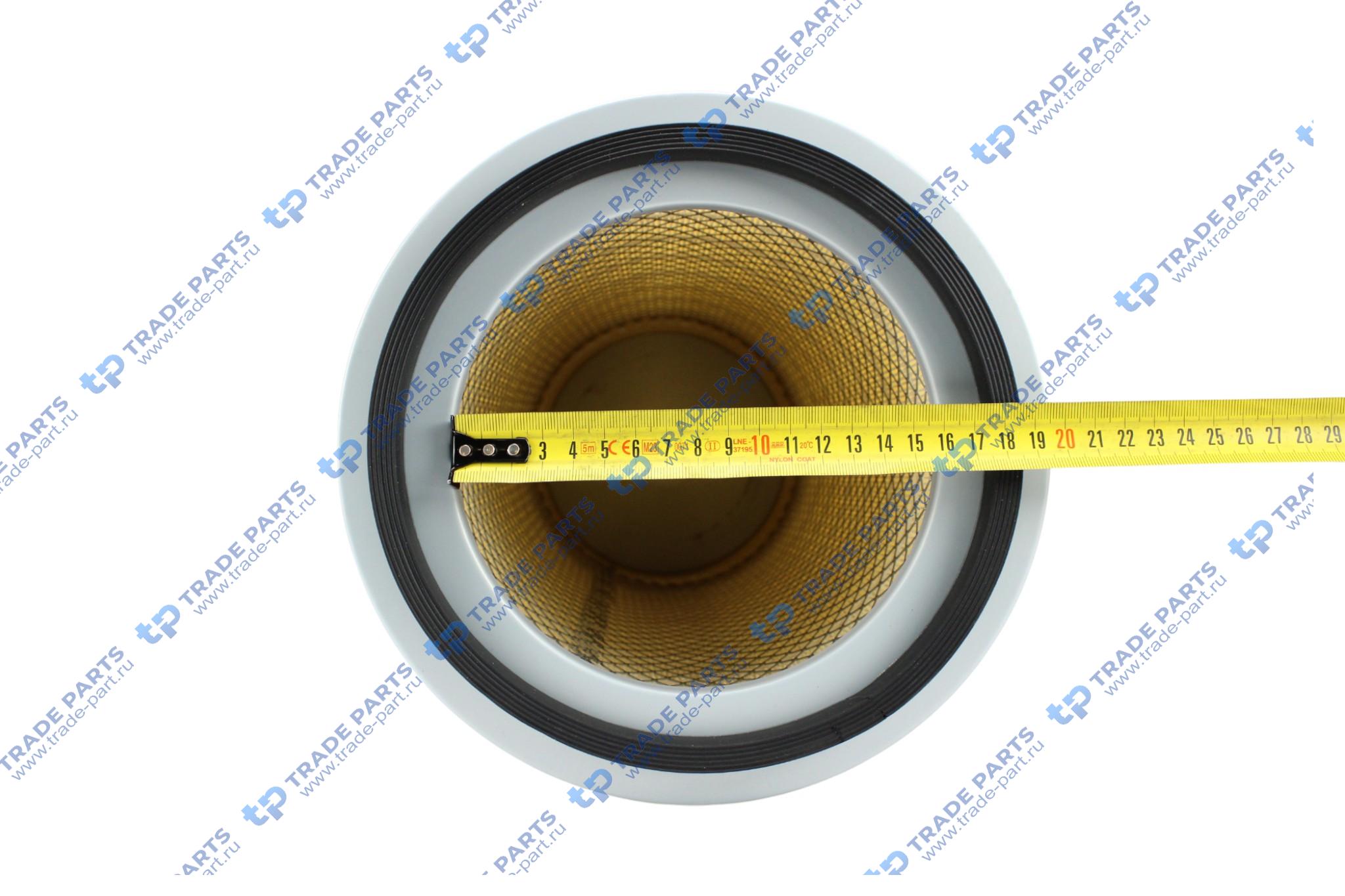 Реальная фотография фильтр воздушный d327,5 d215,7/10,5 h515\iveco eurotech/eurostar e43/47/52