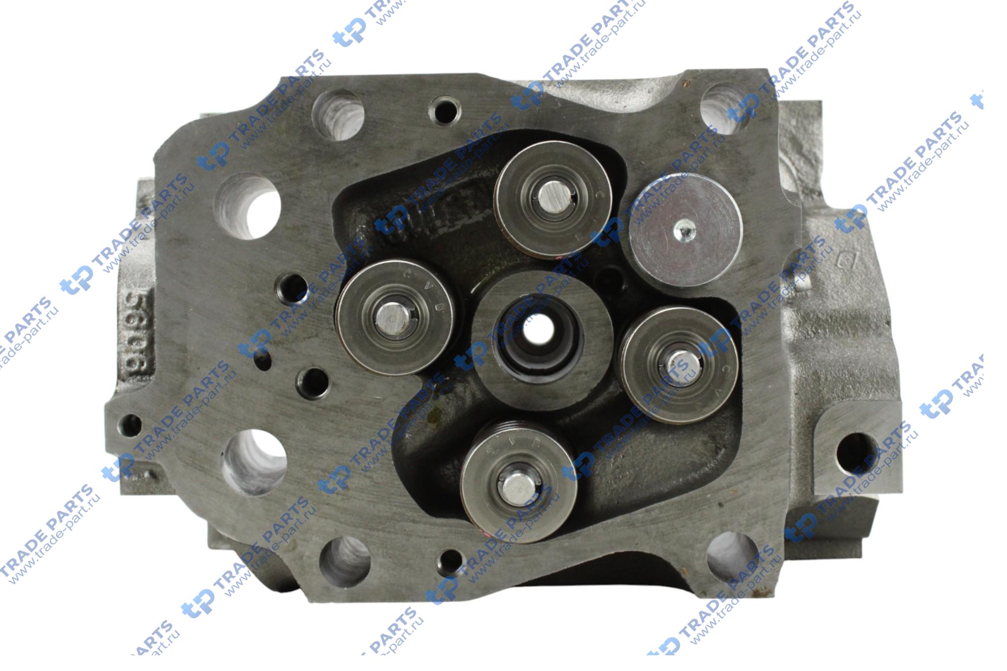 Реальная фотография головка блока (с клапанами) mb om 457/460 hla/la