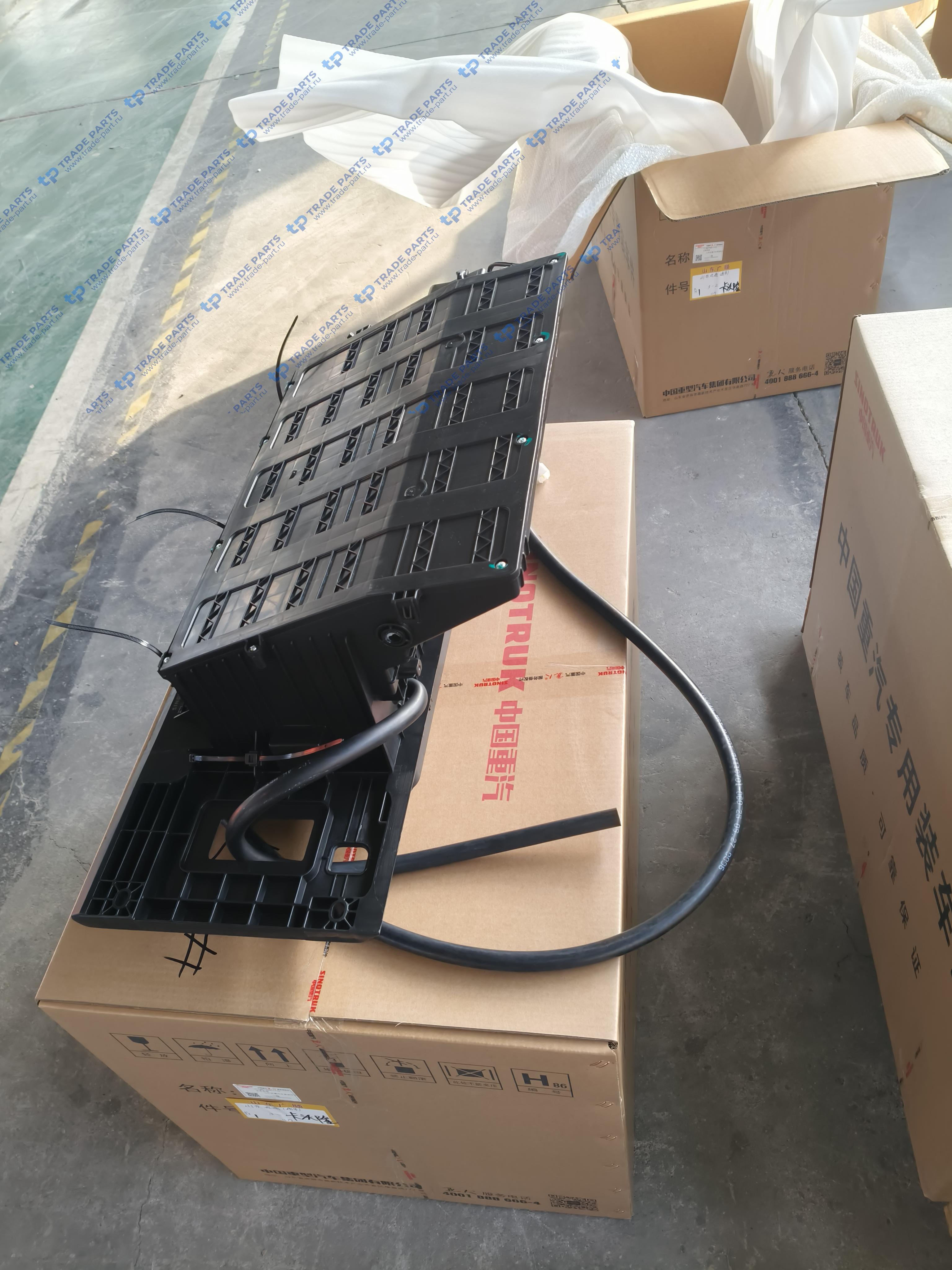 Реальная фотография корпус отопителя в сборе howo t5g и sitrak c7h качество о