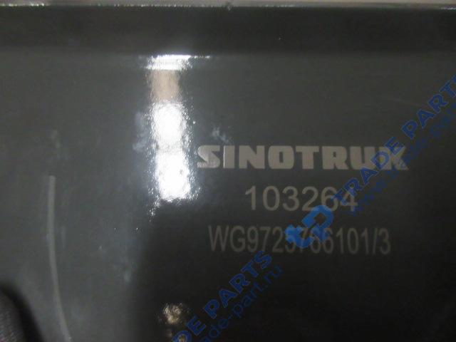 Реальная фотография ящик акб без крышки (акб горизонтально) sitrak качество о