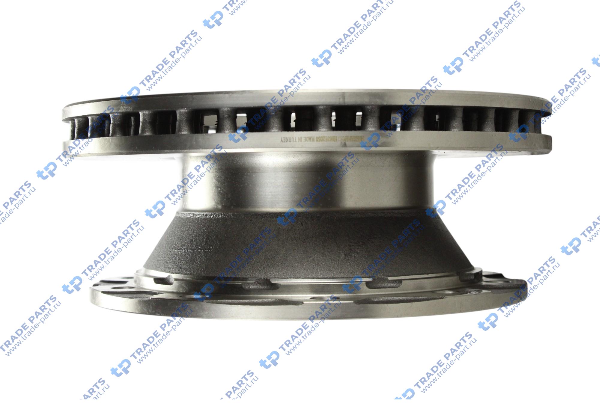 Реальная фотография диск тормозной 430х45х168,5 мм для trailor schmitz cargo bull пр-во турция