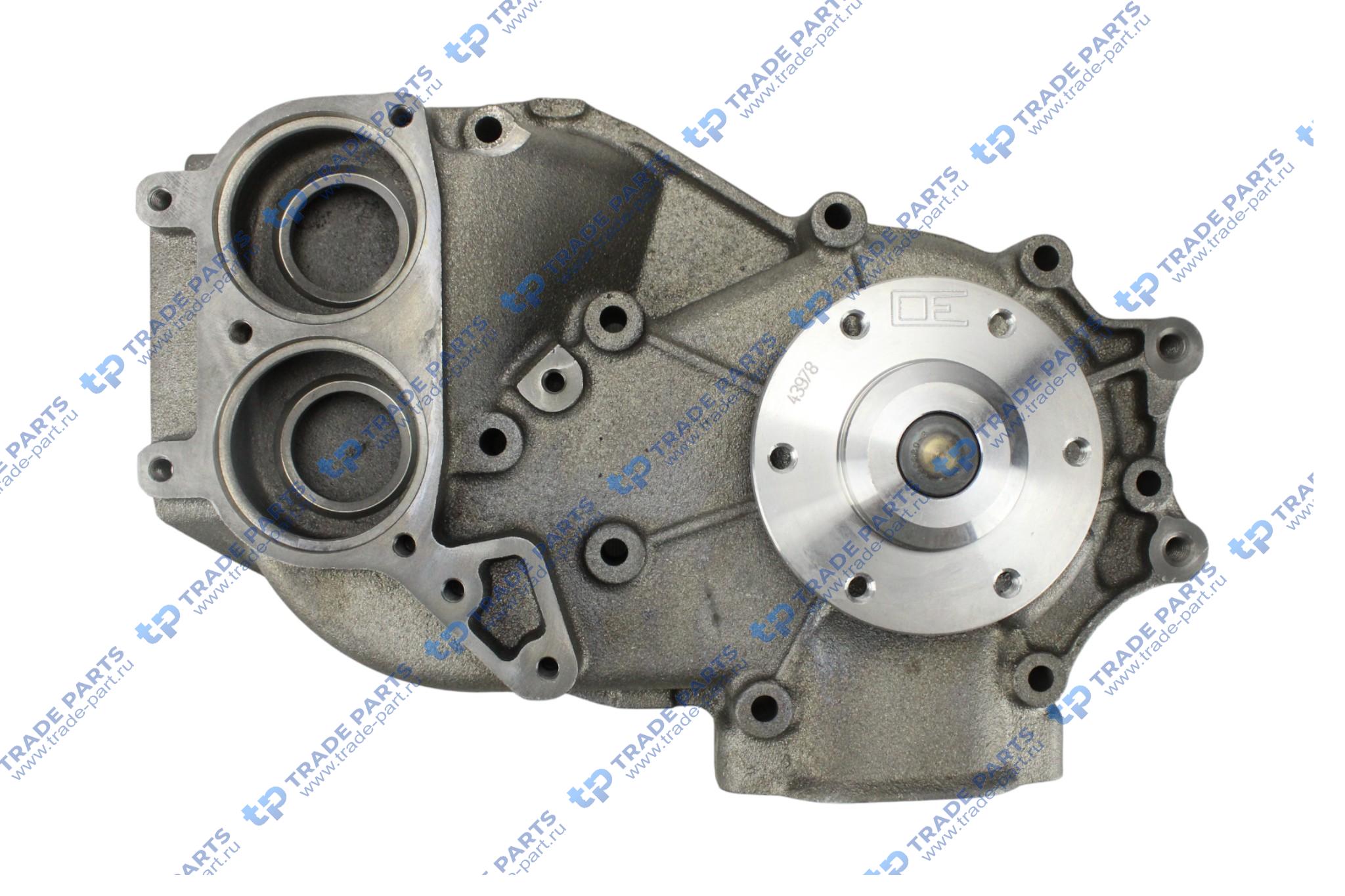 Реальная фотография насос системы охлаждения actros/axor (om 501 la, om 502 la)_высота или толщина 131 _длина 365 _ширин