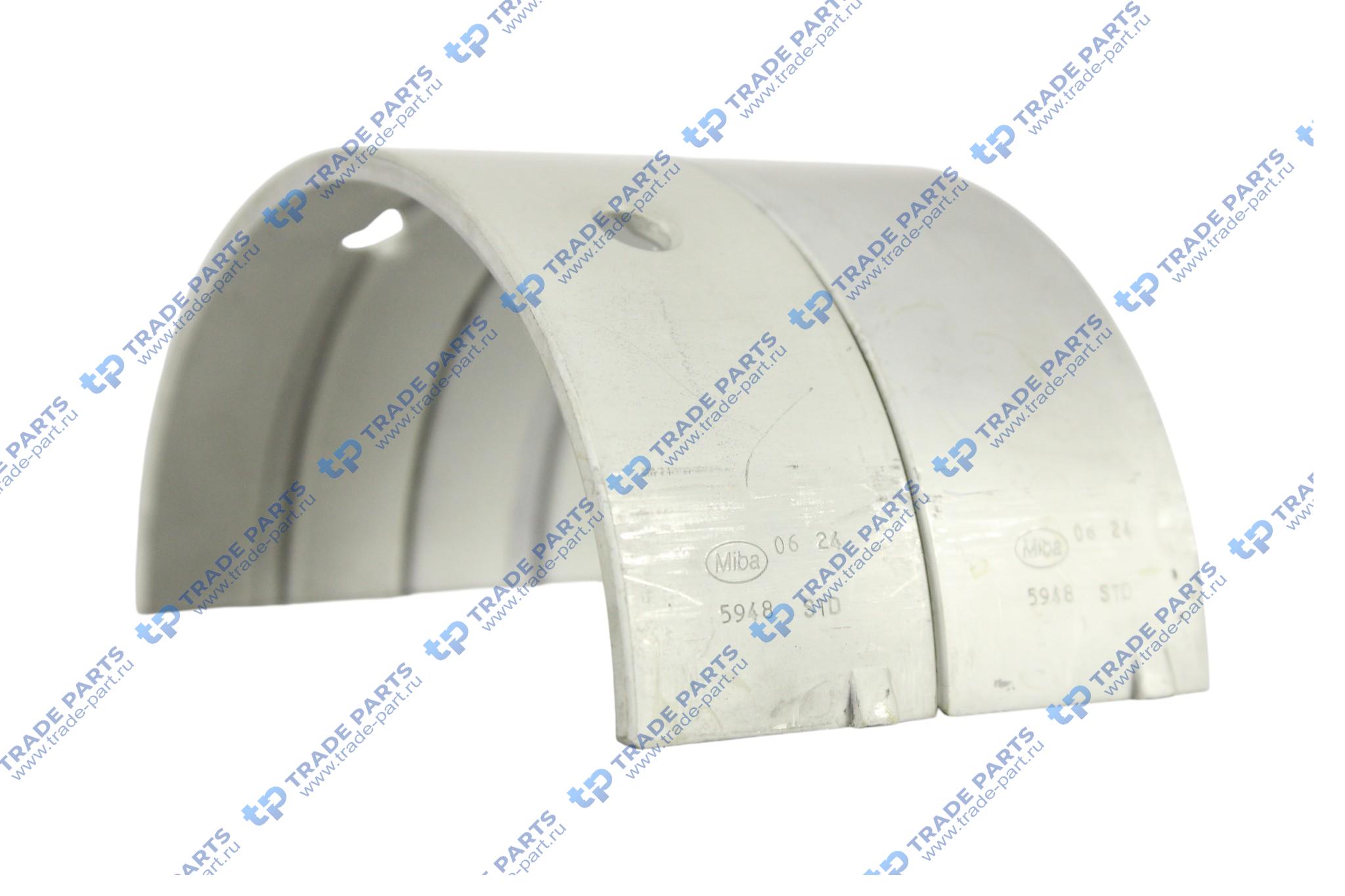 Реальная фотография вкладыши коренные двс std, пара, для моторов man d2066/d2676/d2866/d2876 mb om407/427/447/409/429