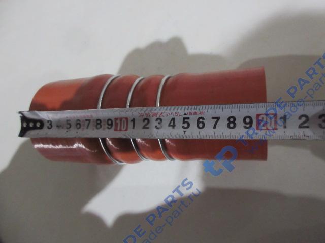 Реальная фотография патрубок радиатора d=60-75 l=200 нижний shacman x6000 качество о