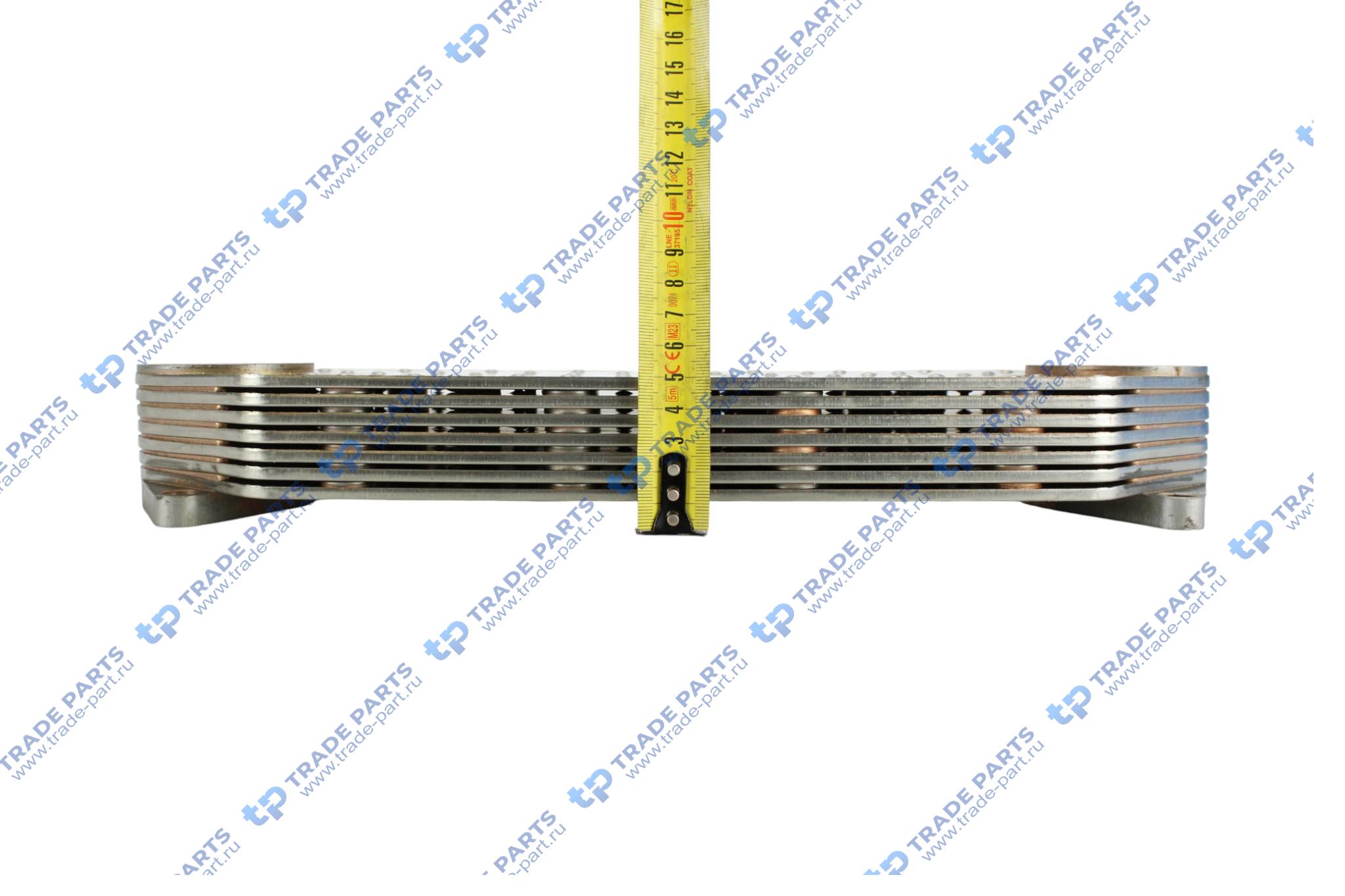 Реальная фотография радиатор масляный (маслоохладитель) ca6dm2 faw j6 1013010-81d huatai