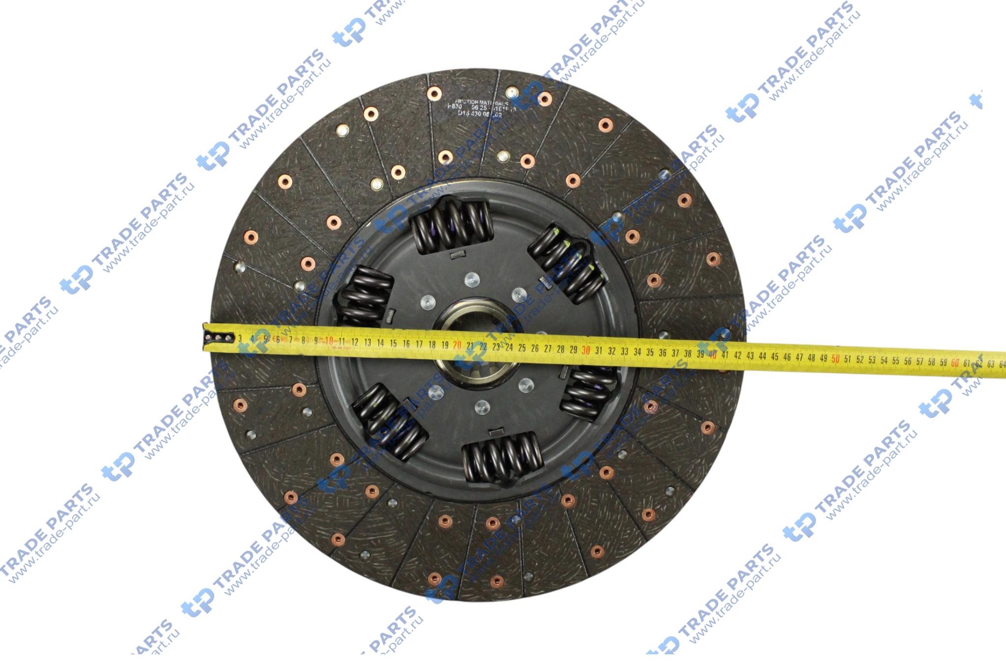 Реальная фотография диск сцепления d430 f max (euro 6) 500 cargo (euro 6)