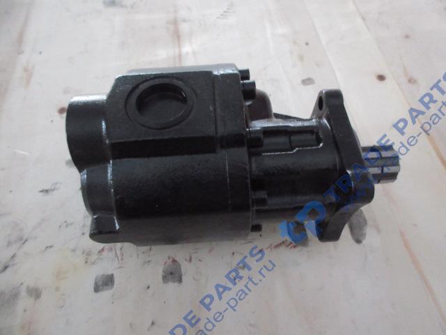 Реальная фотография насос подъёма кузова (hyva) (вал 8 шлицов,диаметр входного и выходного отверстий 30 мм),