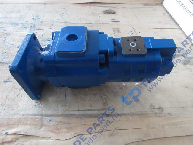 Реальная фотография насос гидравлический сдвоенный 6 шлицов 4120000171 xcmg