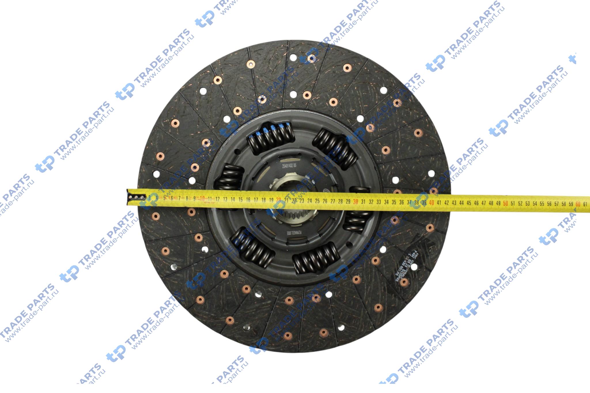 Реальная фотография комплект сцепления без выжимного renault premium kerax