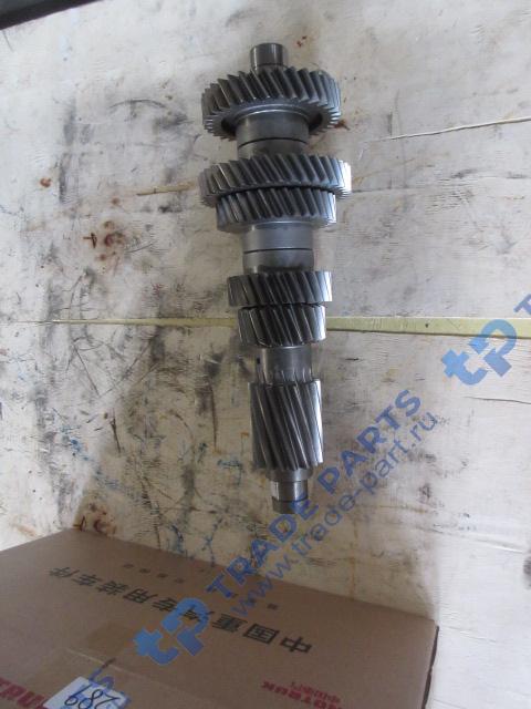 Реальная фотография промежуточный вал в сборе (правый, двойной масляный насос) качество о