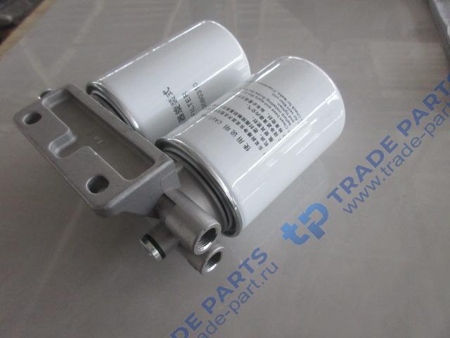 Реальная фотография фильтр тонкой очистки топлива ( в сборе кронштейн + 2 фильтра) vg1540080310/vg1092080012