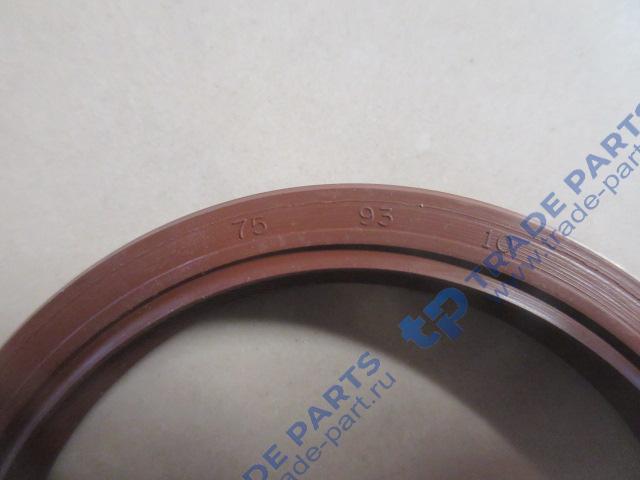 Реальная фотография сальник коленвала передний (75*93*10) d02b-104-02a+b