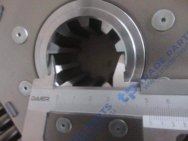 Реальная фотография комплект сцепления sitrak c7h mc13 ato акпп zf traxon (диск+корзина)