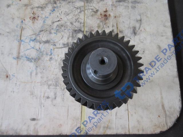 Реальная фотография промежуточный вал в сборе (правый, двойной масляный насос) качество о