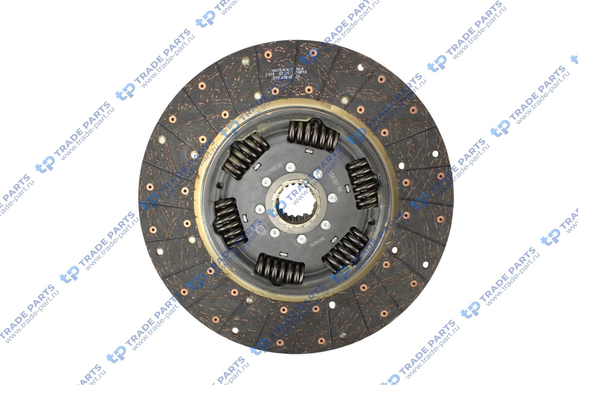 Реальная фотография диск сцепления om471 g230-16 manuel double clutch mercedes arocs (euro 6) 3342,4142,4145