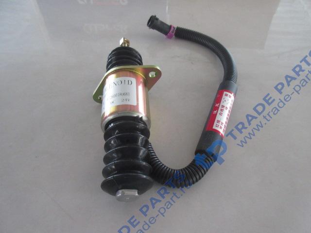 Реальная фотография клапан электромагнитный остановки двигателя 612600080681/24v