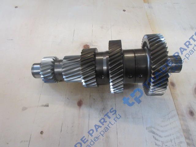 Реальная фотография вал промежуточный акпп левый в сборе zf х6000 12tx2620td 1358.203.237 качество о