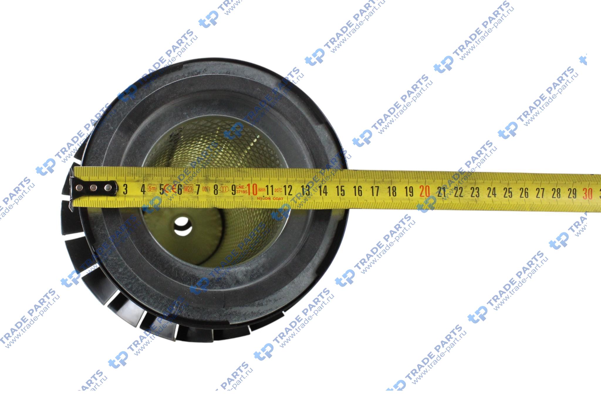 Реальная фотография фильтр воздушный 394-129/199/88/17 rvi manager g, iveco