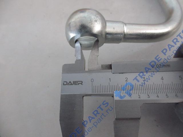 Реальная фотография трубка топливная от фильтра к тннд faw 3250 e5 качество о