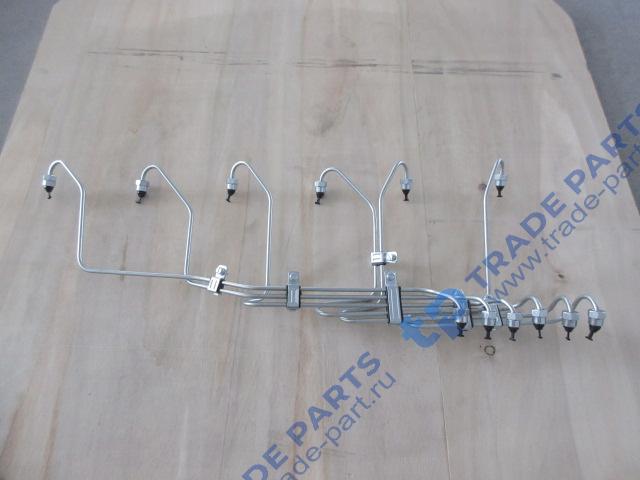 Реальная фотография трубки топливные тнвд евро2 (комплект 6 шт.)