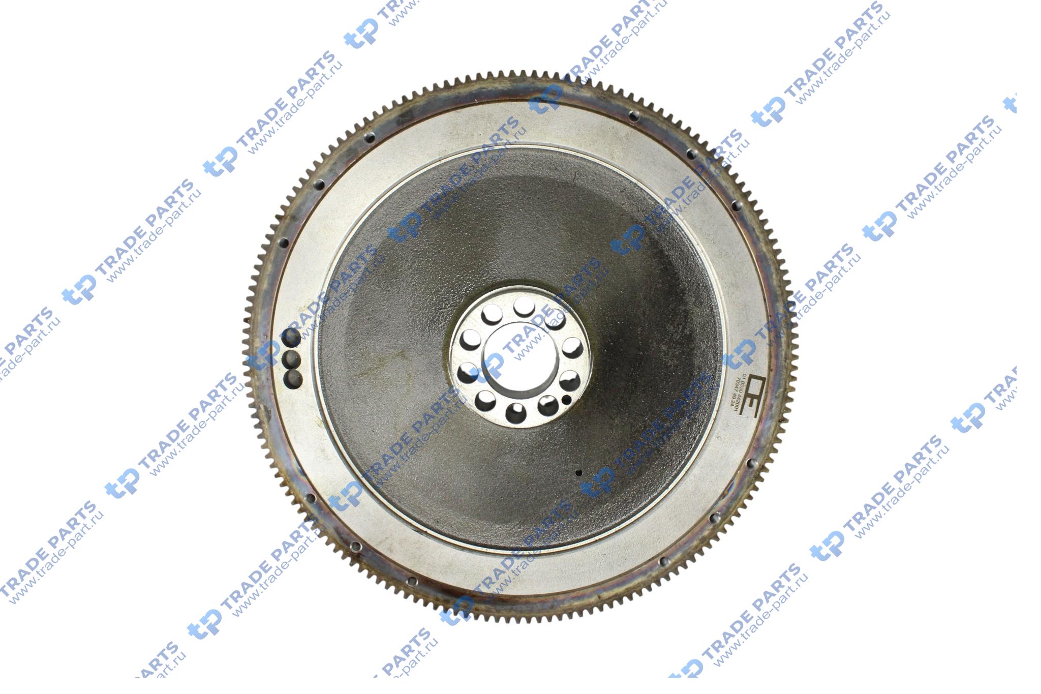 Реальная фотография маховик om441/442 euro2; z=160; d=430мм 6 канавок