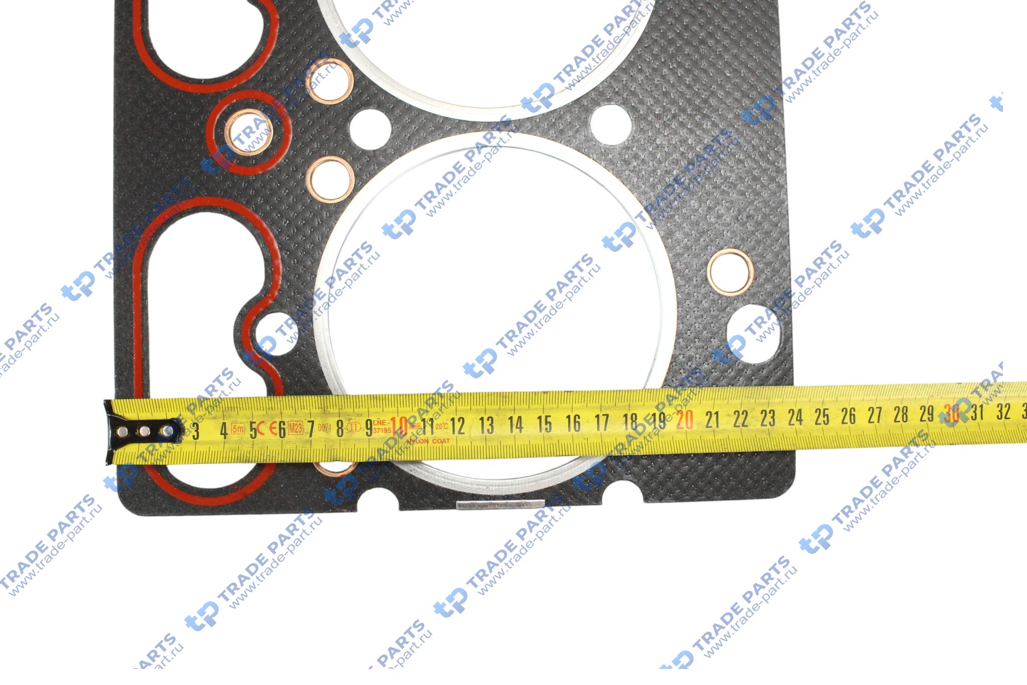 Реальная фотография прокладка цилиндра (полукруглые) yuchai yc6108g  b3000-1003011 huatai