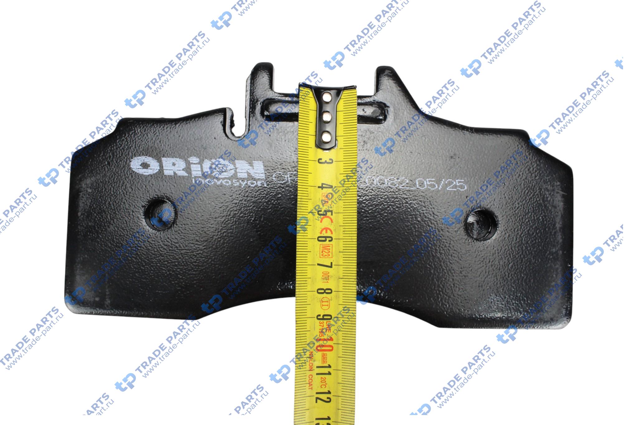 Реальная фотография колодки тормозные 29227 bpw tsb 3709 пр-во турция