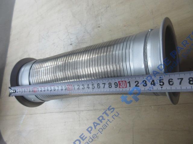 Реальная фотография гофра глушителя d=120 l=355 (крепление под хомут)