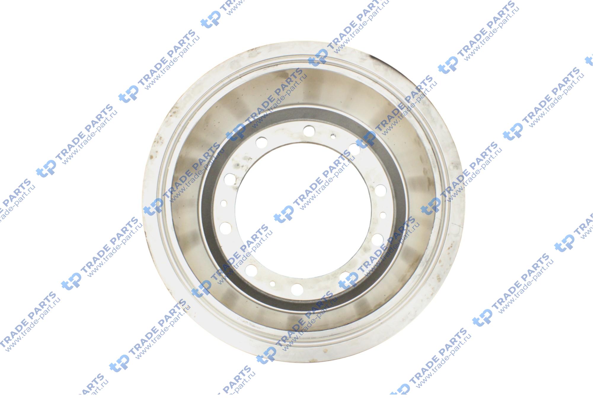 Реальная фотография барабан тормозной! 420x213 h=287.5 d=285/335 n10x24 daf пр-во турция