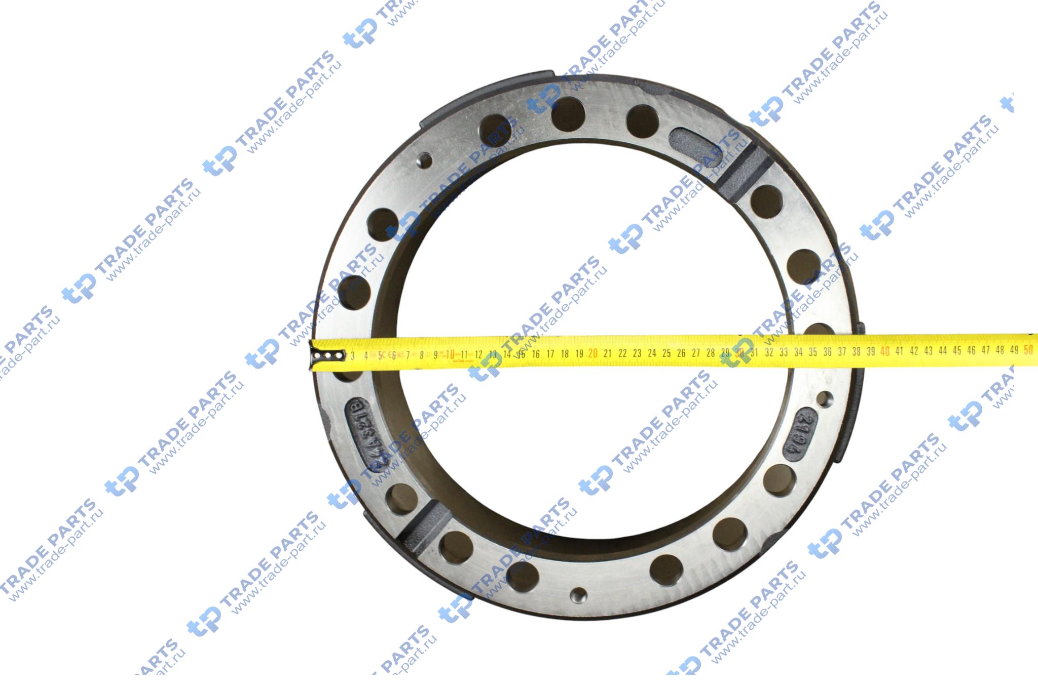Реальная фотография барабан тормозной 410*172(160)*250 man/mb передний пр-во турция