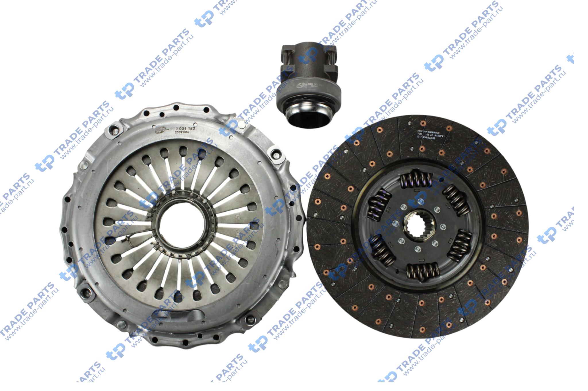 Реальная фотография комплект сцепления mb om471 g230-16 430 mm. special design