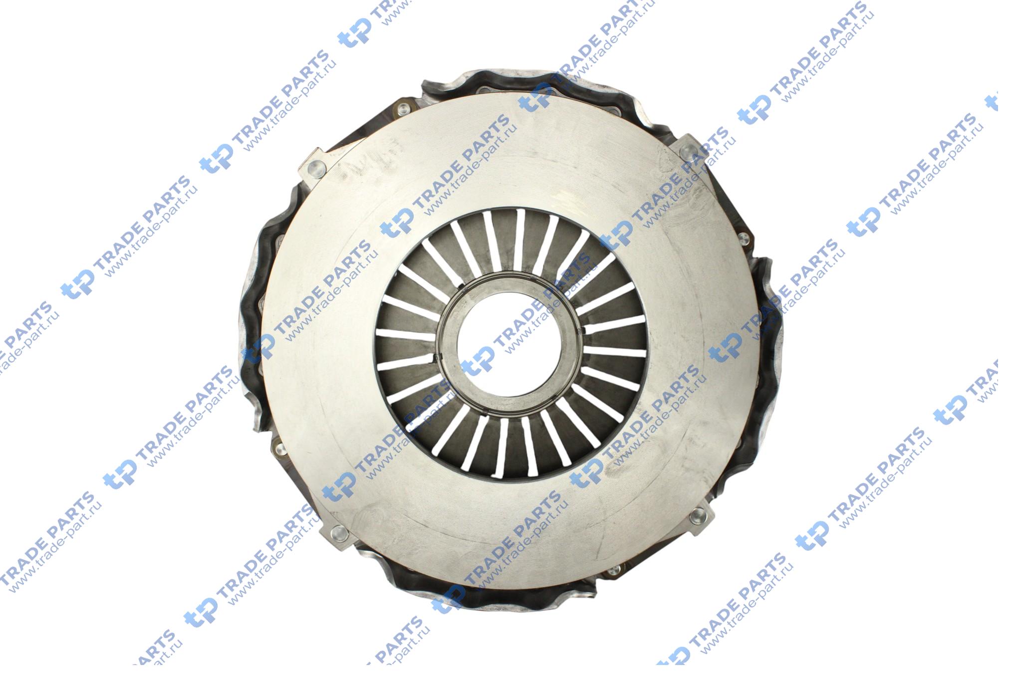 Реальная фотография корзина сцепления scania 4 series 430 mm.