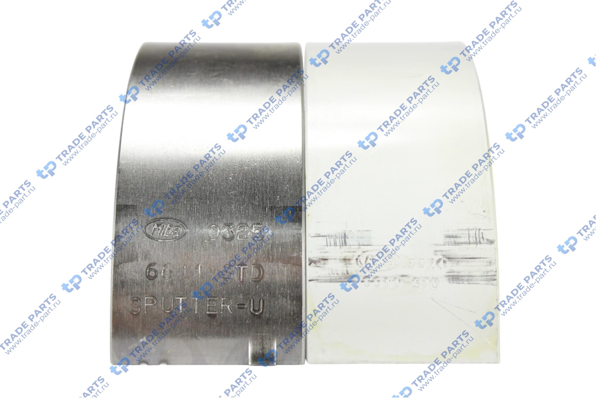 Реальная фотография вкладыши коренные пара std sputter mb actros om541/542